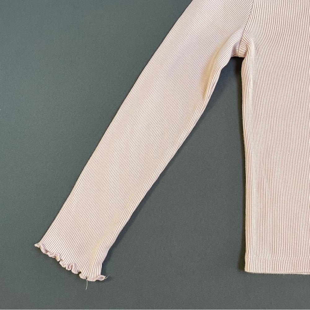 GAP Light Pink Long Sleeve Tee for Kids - Picture 3 of 13